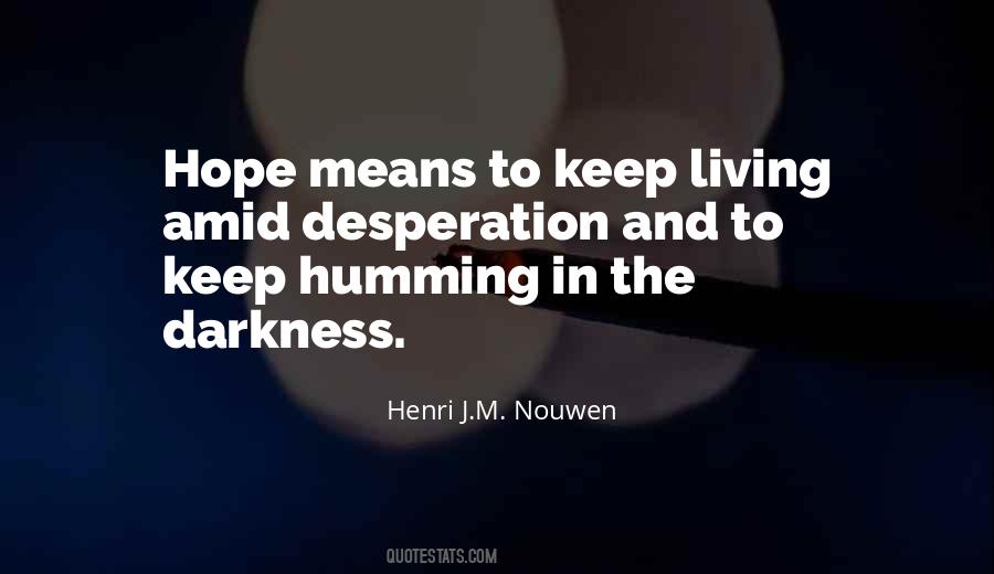 Living In Hope Quotes #637976
