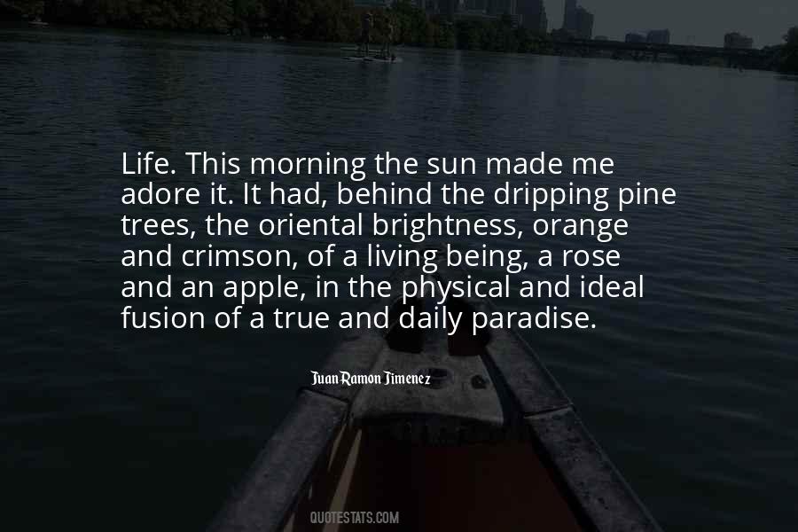 Living In Paradise Quotes #66374