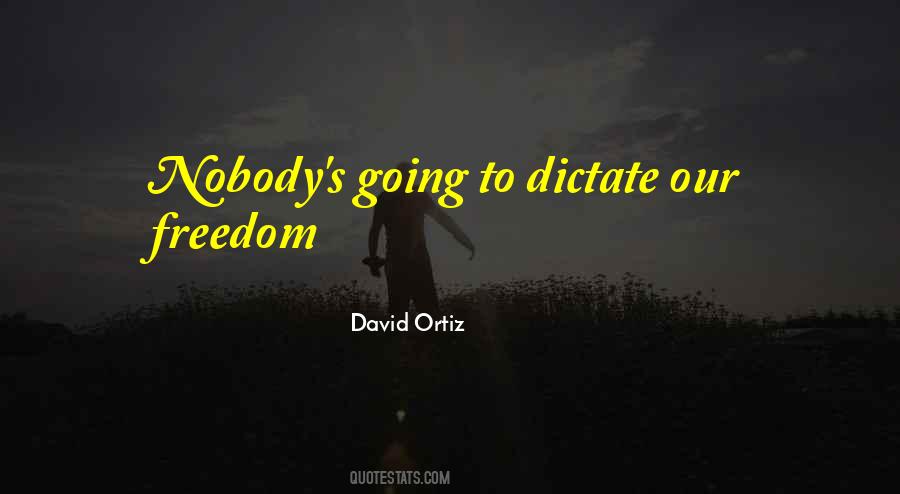 Quotes About Dictate #1293067