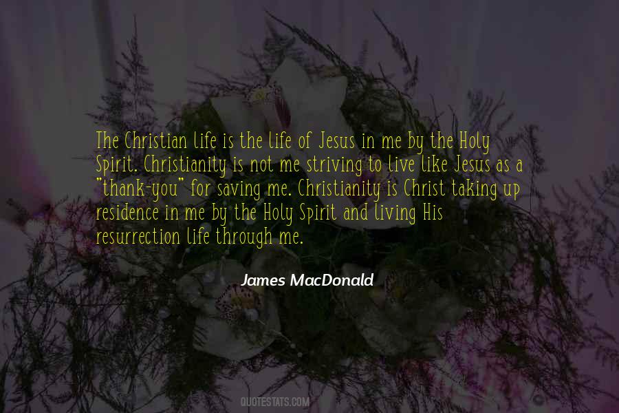 Living Like Christ Quotes #1788131