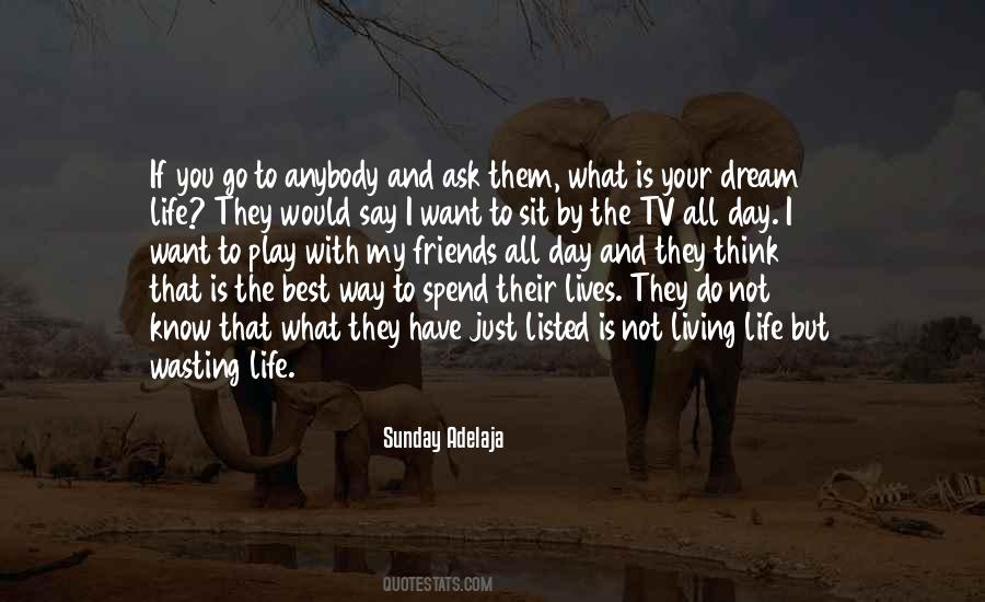 Living My Dream Life Quotes #1116643