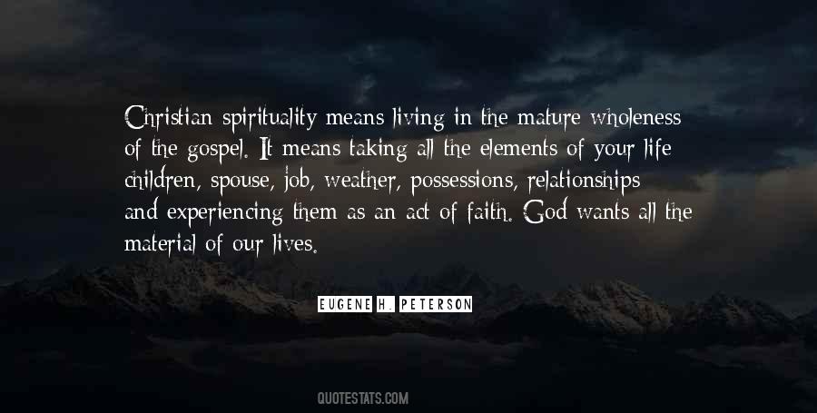 Living Our Faith Quotes #1038528