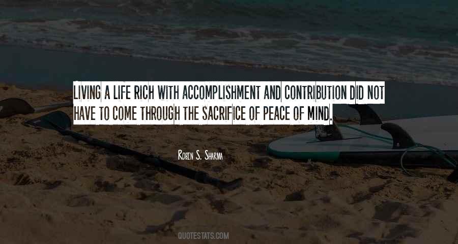 Living Rich Life Quotes #1417215
