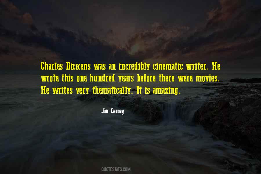 Quotes About Dickens Writing #1475521