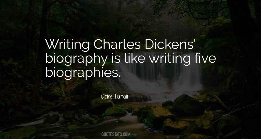 Quotes About Dickens Writing #197770