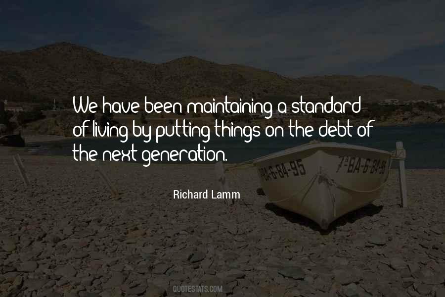 Living Standard Quotes #422054