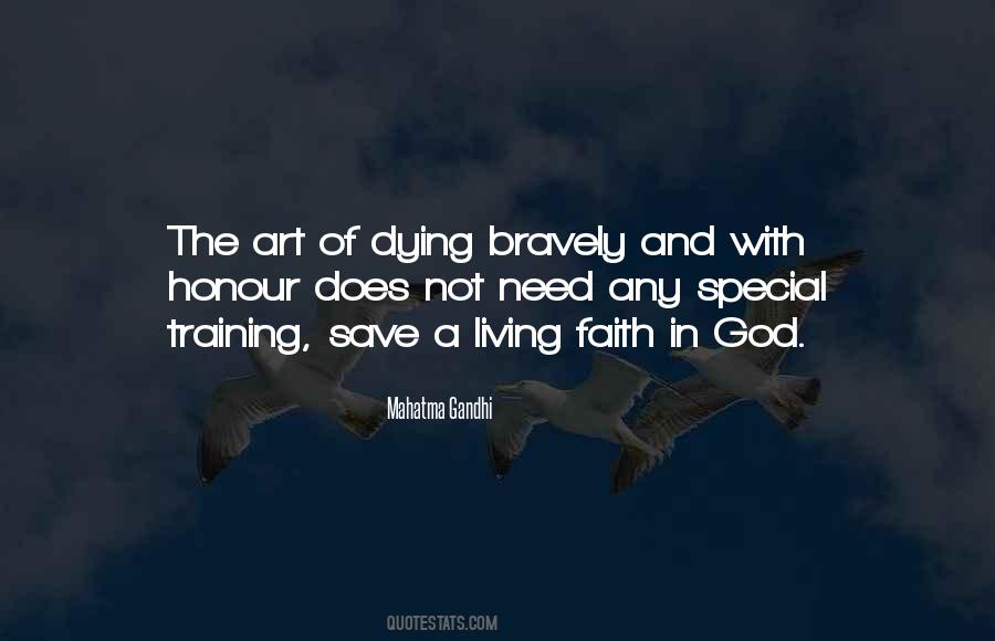 Living With Faith Quotes #1274902