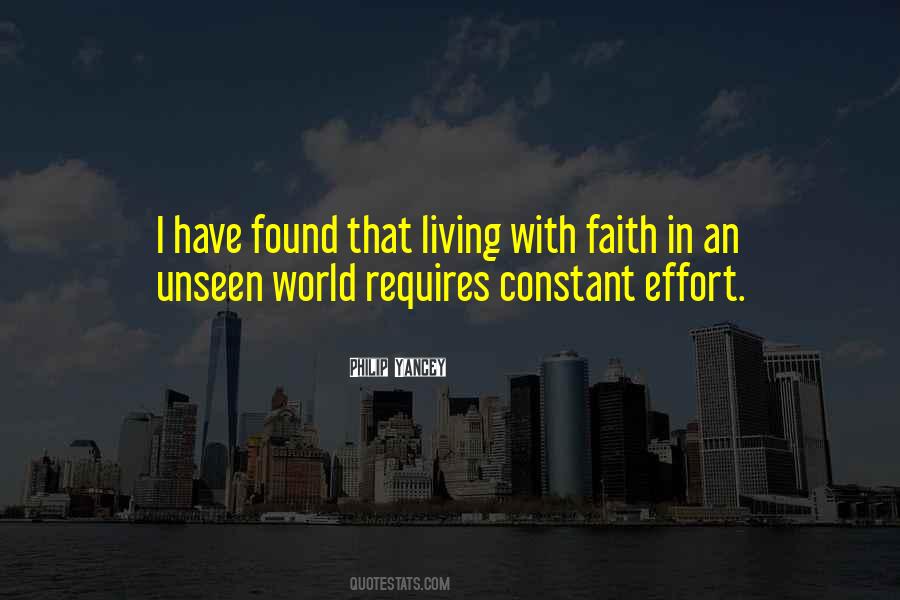 Living With Faith Quotes #764767