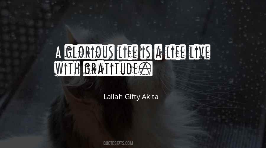 Living With Gratitude Quotes #386661