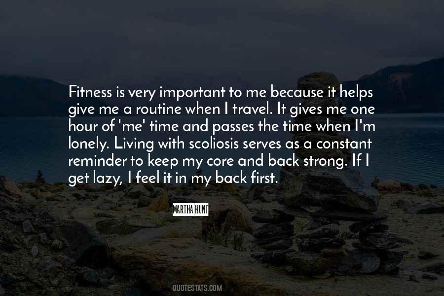 Living With Scoliosis Quotes #1352472