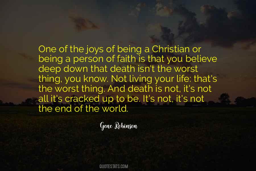 Living Your Faith Quotes #1249684