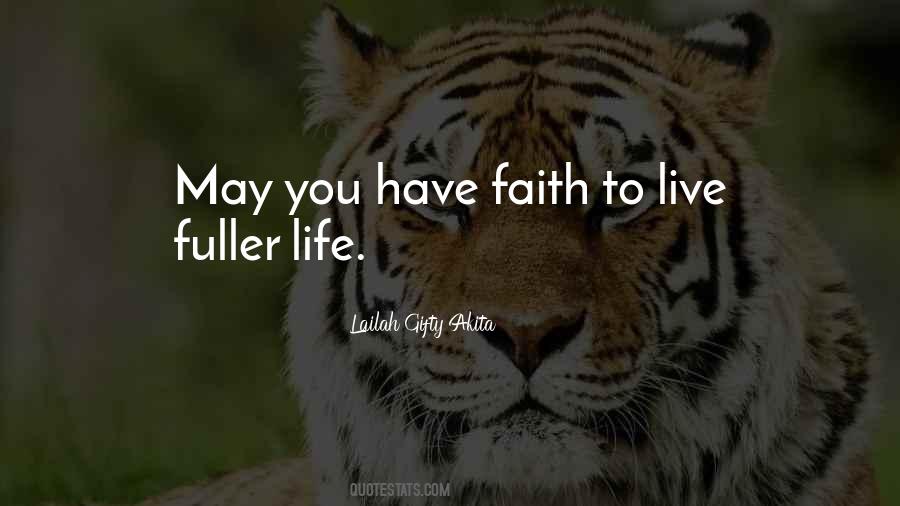 Living Your Faith Quotes #1427091