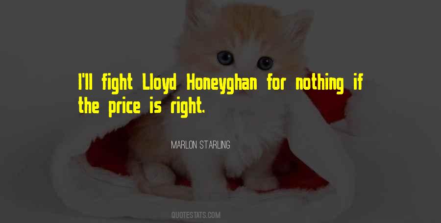 Lloyd Honeyghan Quotes #315923