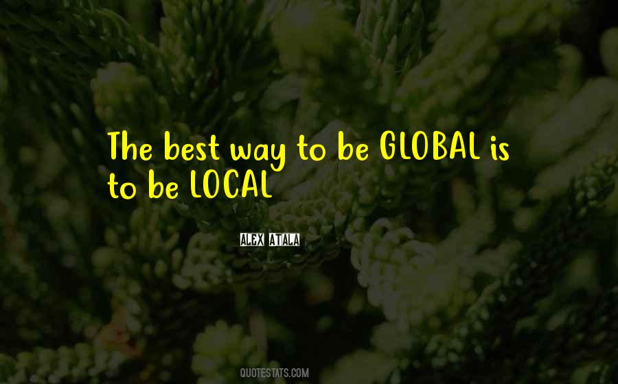 Locals Only Quotes #191933