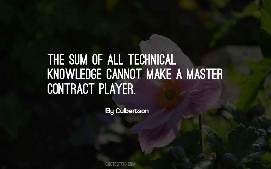 Quotes About Technical Knowledge #1218555