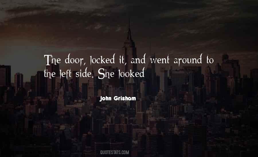 Locked Door Quotes #1207446