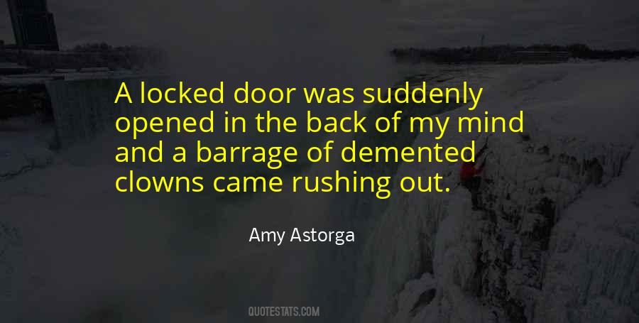 Locked Door Quotes #1342961