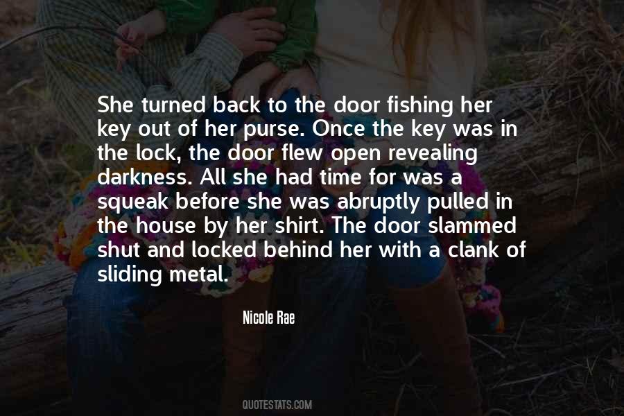 Locked Door Quotes #1610170