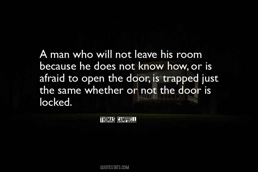 Locked Door Quotes #451790