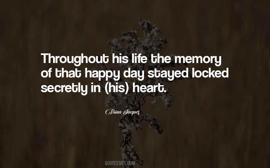 Locked Memories Quotes #436325