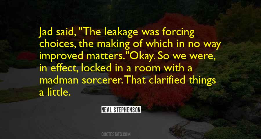 Locked Room Quotes #12948