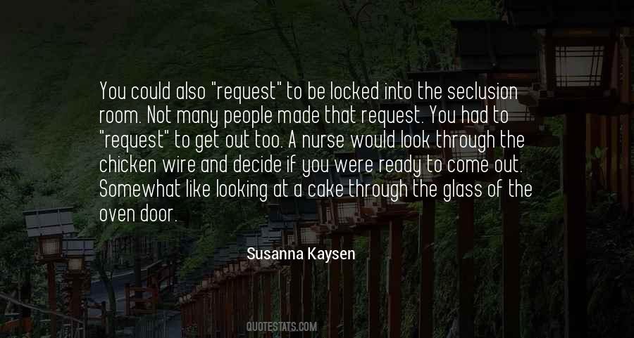 Locked Room Quotes #1638003