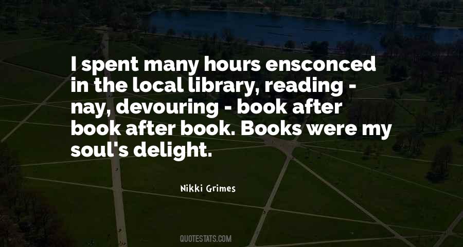 Quotes About Devouring Books #1300221