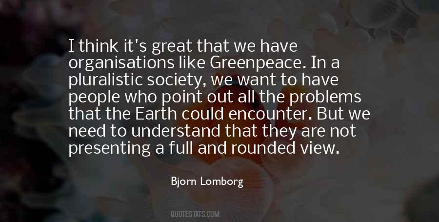 Lomborg Quotes #14137