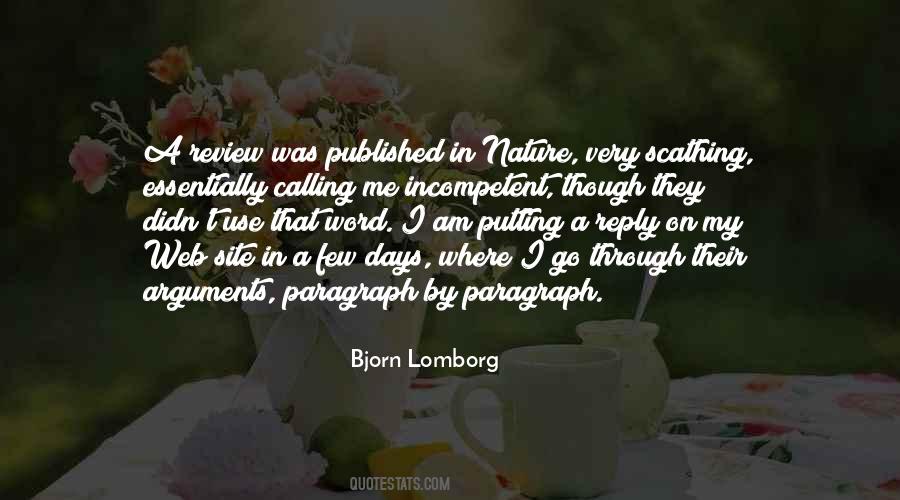 Lomborg Quotes #1851037