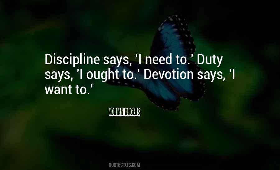 Quotes About Devotion To Duty #502173