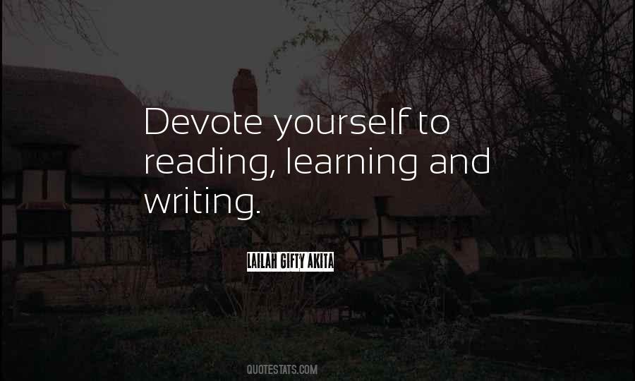 Quotes About Devote #1182462