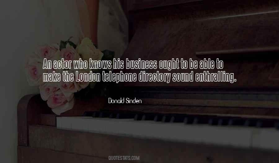 London Telephone Quotes #375220