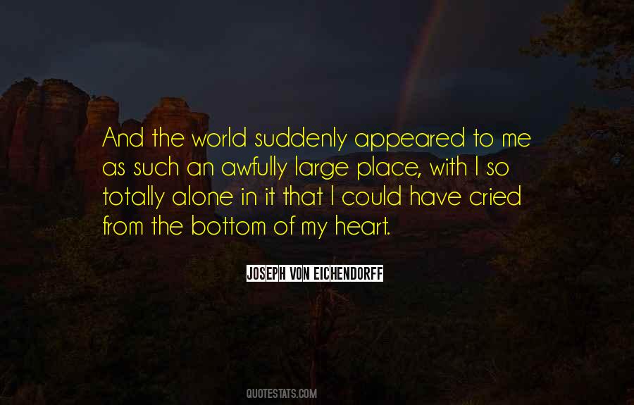 Loneliness And Alone Quotes #27894