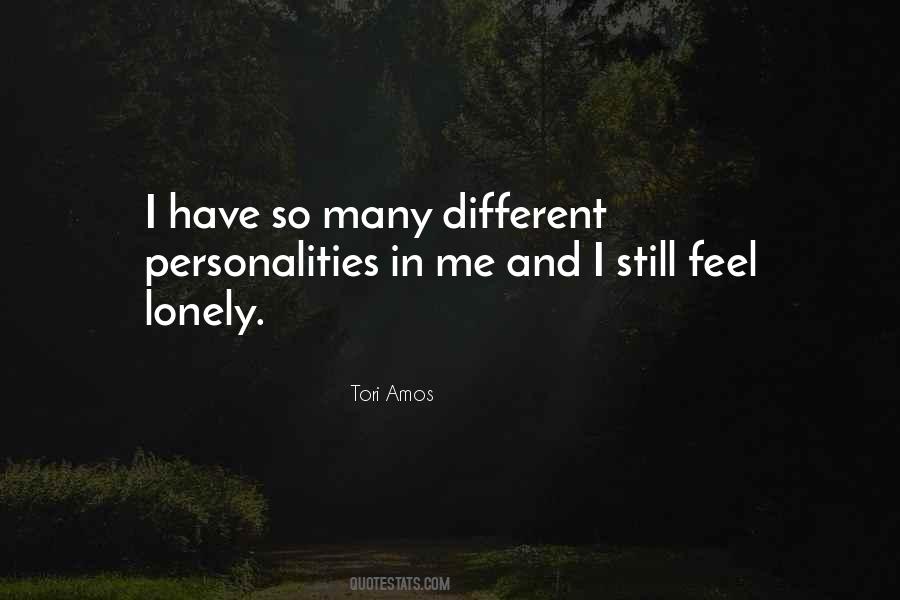 Lonely Feel Quotes #106725