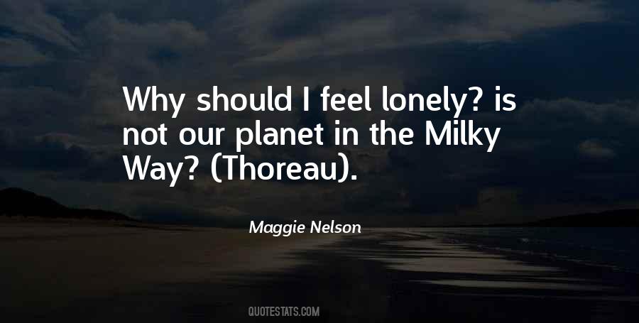 Lonely Feel Quotes #138609