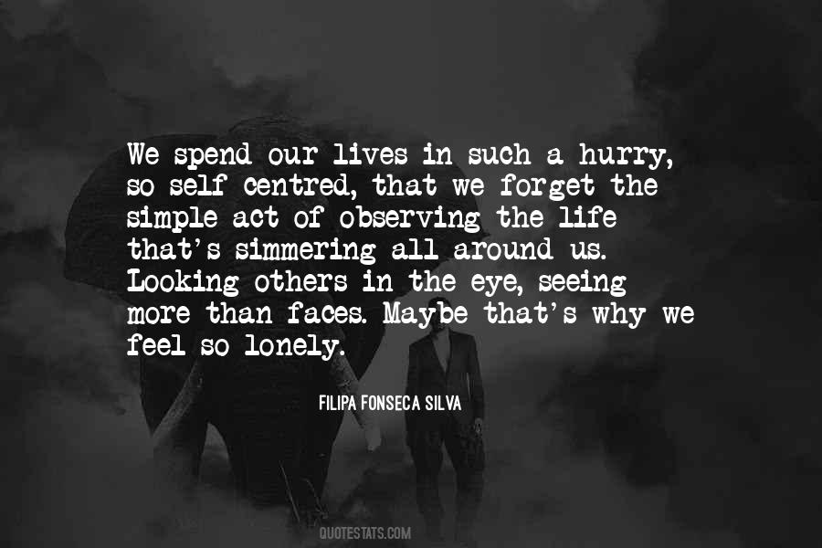 Lonely Feel Quotes #203447