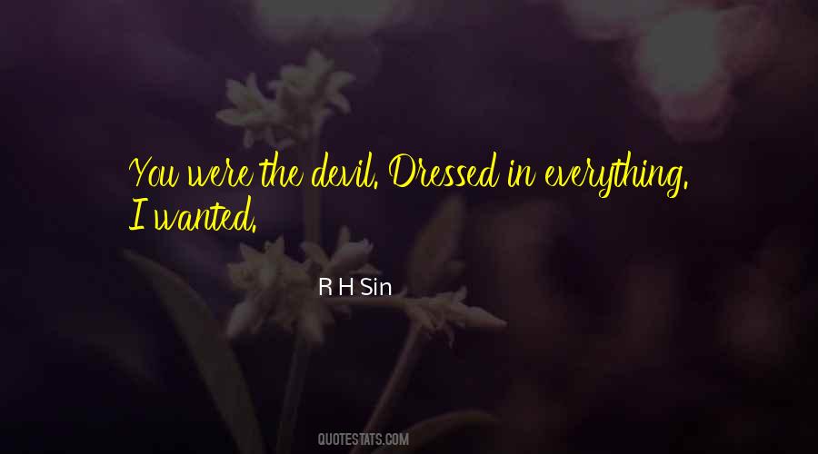 Quotes About Devil Love #1411129
