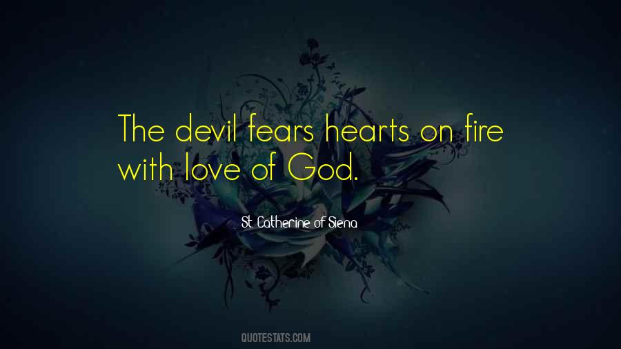 Quotes About Devil Love #1429567