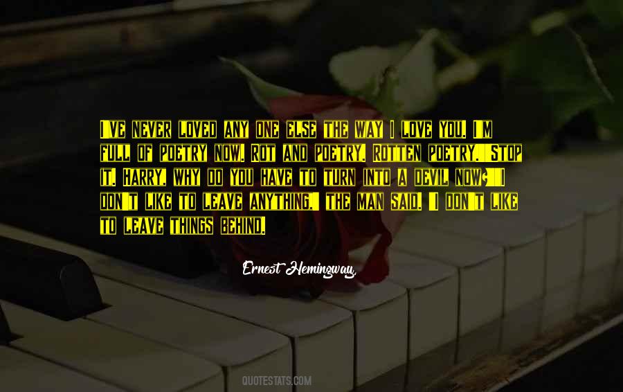 Quotes About Devil Love #941073