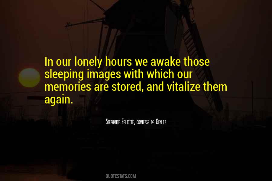 Lonely Sleep Quotes #332965