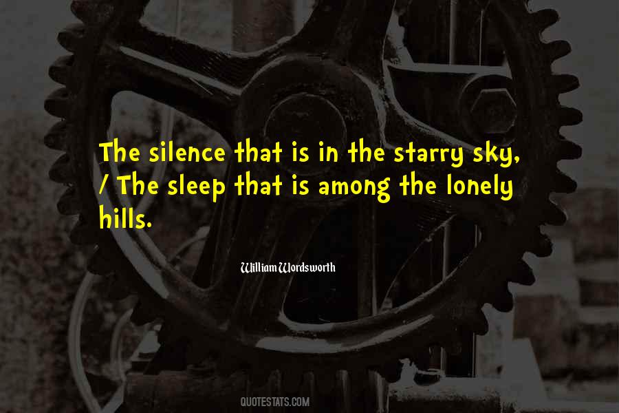 Lonely Sleep Quotes #913683