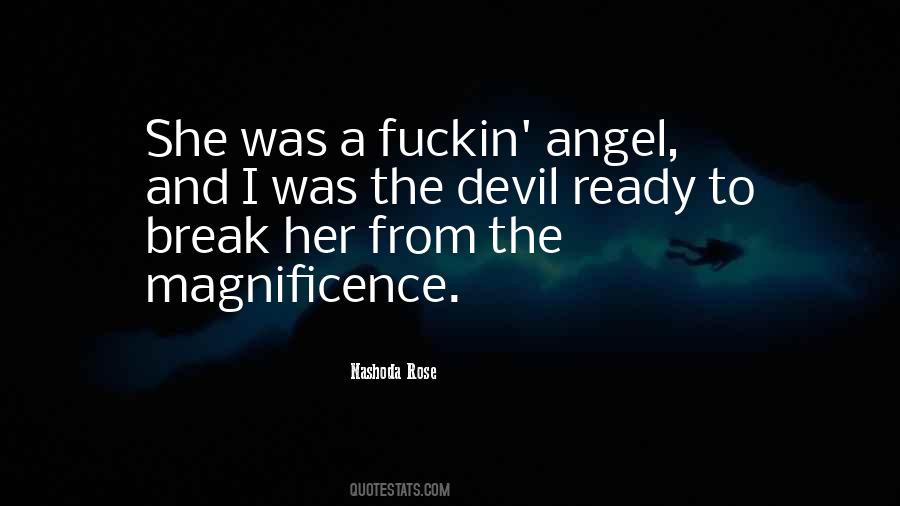 Quotes About Devil And Angel #1595336