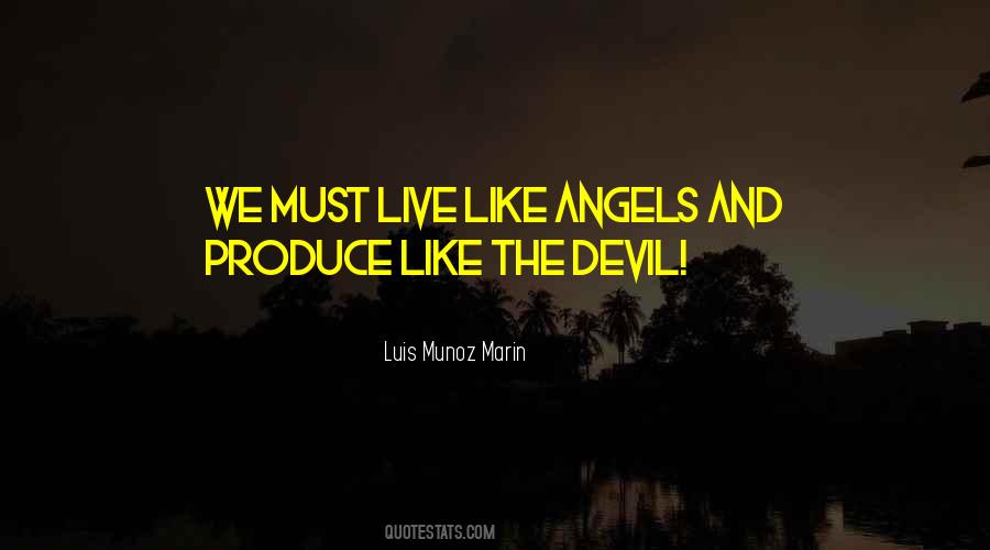 Quotes About Devil And Angel #1831495