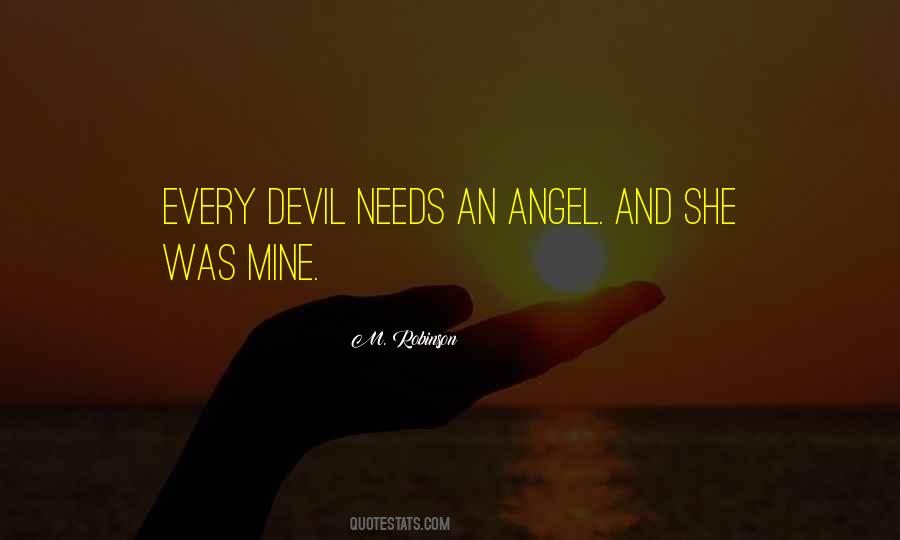 Quotes About Devil And Angel #991245