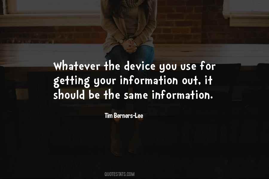 Quotes About Device #1279159