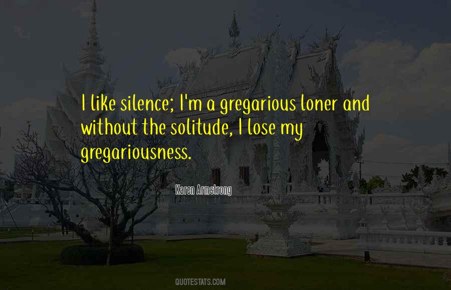 Loner Quotes #281032