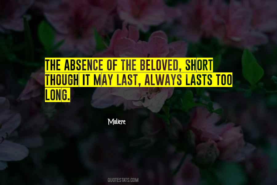 Long Absence Quotes #1009773