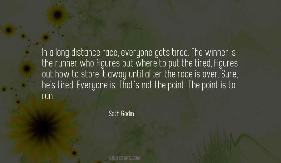 Long Distance Run Quotes #90502