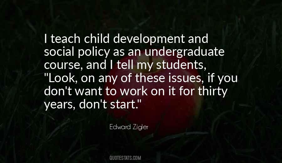 Quotes About Development Work #118136