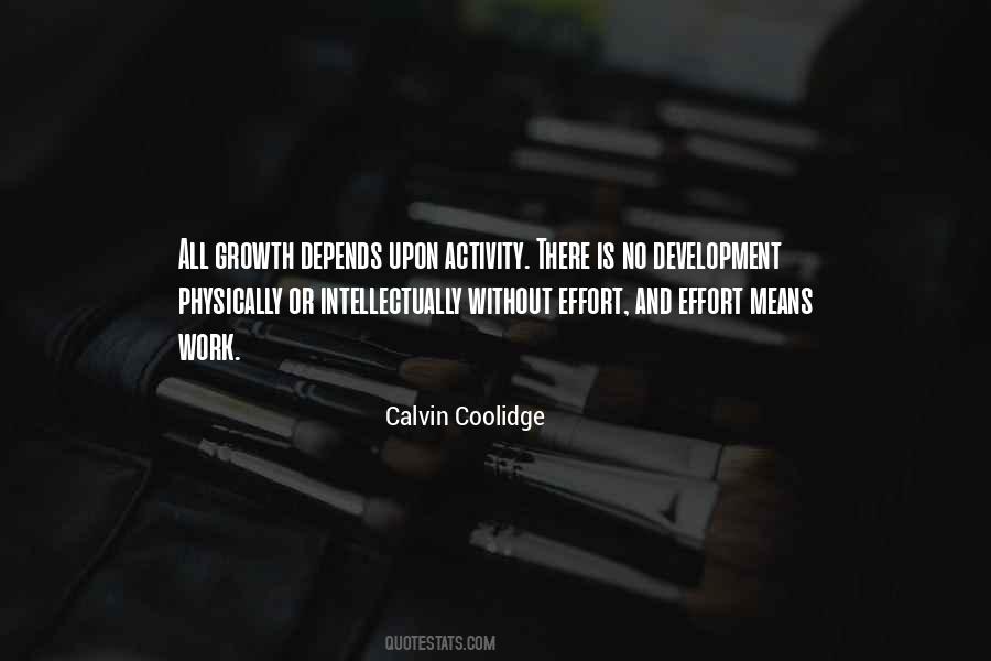 Quotes About Development Work #704054